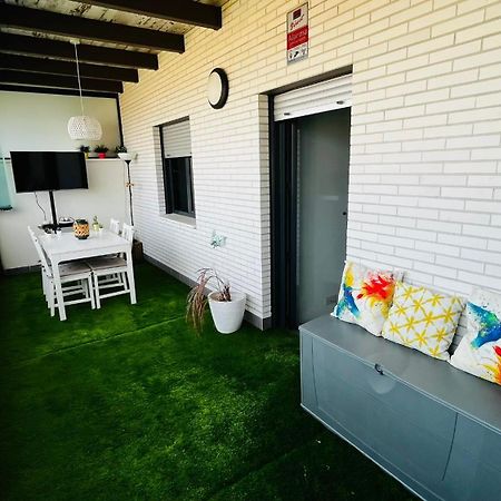Апартаменты Atico Con Piscina Y Vistas Al Mar Habitat Litoral Малага Экстерьер фото